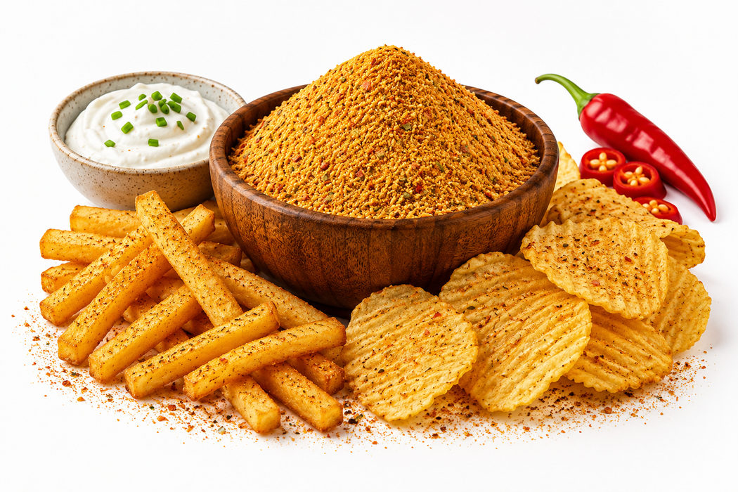 Sour Cream & Chilli Seasoning 100g | Creamy Spicy Flavour Boost for Chips & Snacks