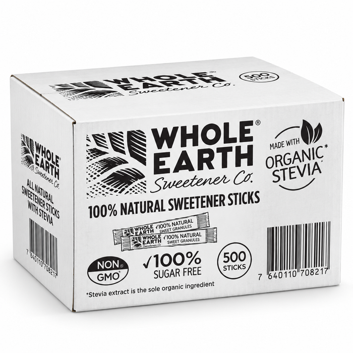 Whole Earth Sweetener Stevia Sticks 500 × 1.5g
