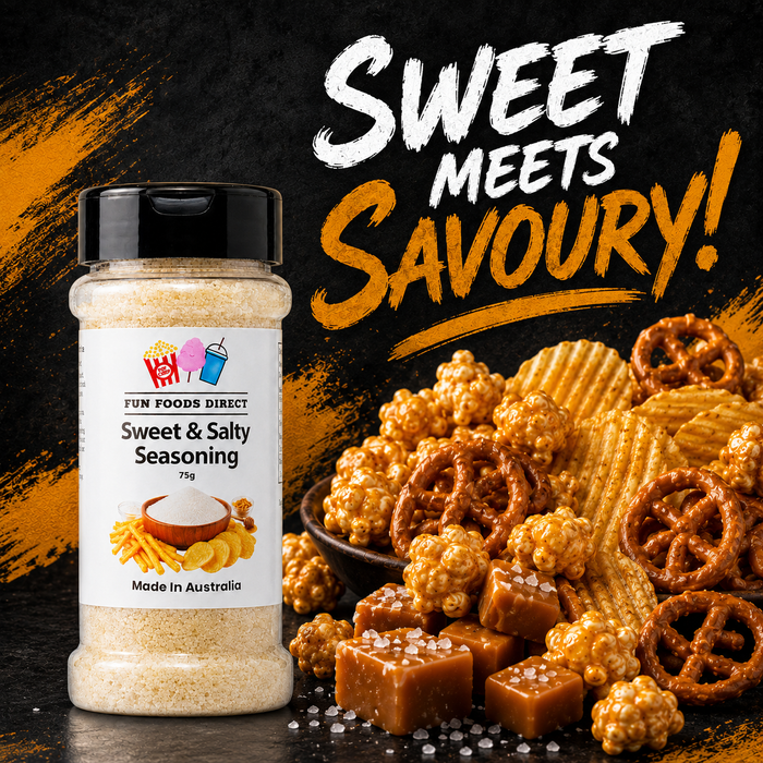 Sweet & Salty Seasoning | Sweet Savoury Flavour Boost for Chips, Popcorn & Snacks