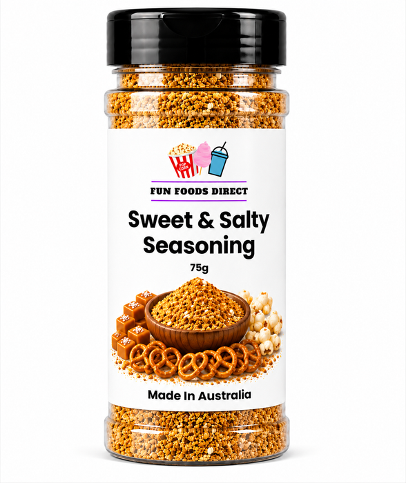 Sweet & Salty Seasoning 75g | Sweet Savoury Flavour Boost for Chips, Popcorn & Snacks