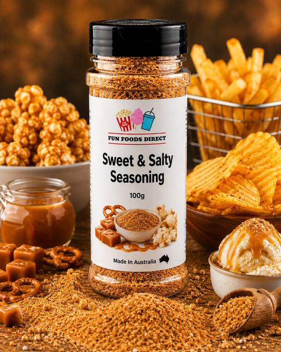 Sweet & Salty Seasoning 100g | Sweet Savoury Flavour Boost for Chips, Popcorn & Snacks