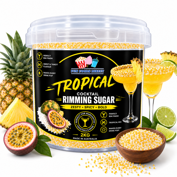 Tropical Cocktail Rimming Sugar | Sweet, Refreshing & Perfect for Cocktails