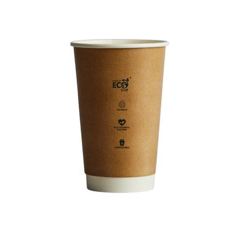 Double Wall Coffee Cups Truly Eco 25's