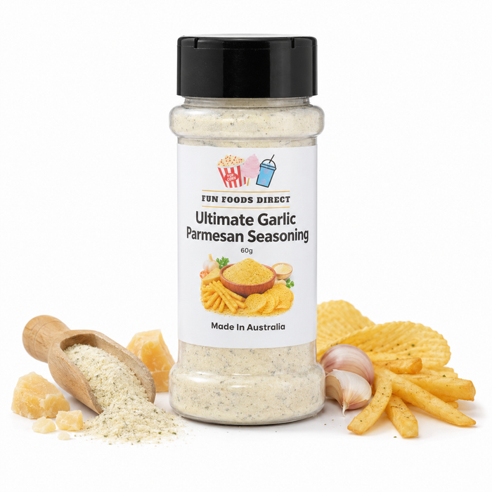 Ultimate Garlic Parmesan Seasoning | Savoury Flavour Boost for Chips, Pasta & Snacks