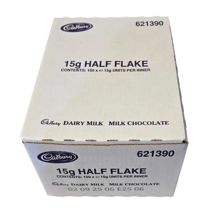 Cadbury Half Flake 100 x 15g pcs