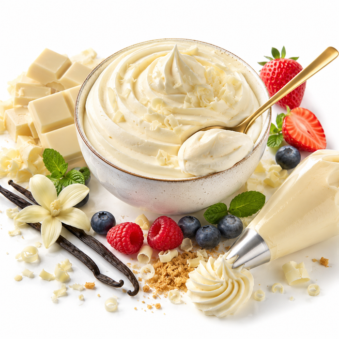White Chocolate Mousse Mix 500g | Smooth & Creamy White Chocolate Dessert Mix