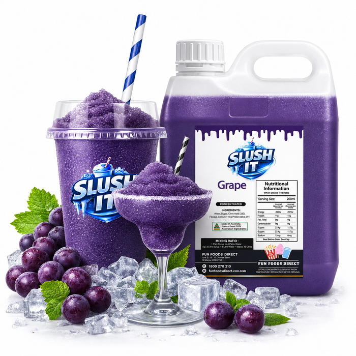 Grape Slush / Slushie Mix Bottles
