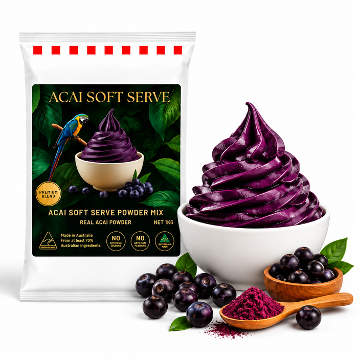 Acai Soft Serve Powder Mix – 1kg