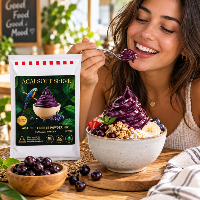 Acai Soft Serve Powder Mix – 1kg