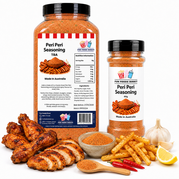 Peri Peri Seasoning | Spicy Flavour Boost for Chips, Chicken & Snacks