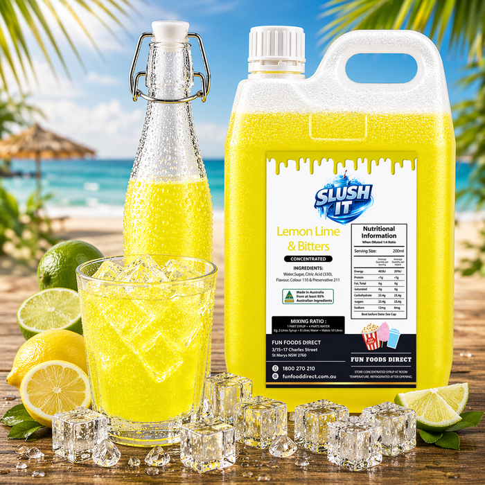 Lemon Lime & Bitters Cordial Mixes 2L