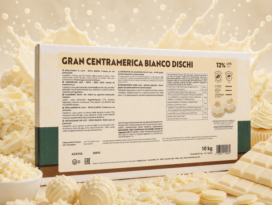 Master Martini Bolero Gran Centramerica Compound White Chocolate 10kg