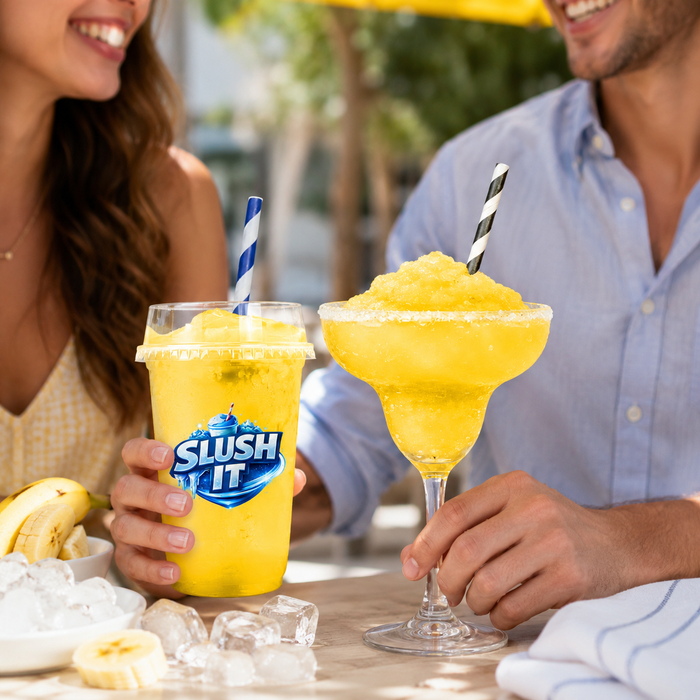 Banana Slush / Slushie Mix Bottles