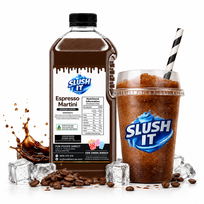 Espresso Martini Slush / Slushie Mix Bottles