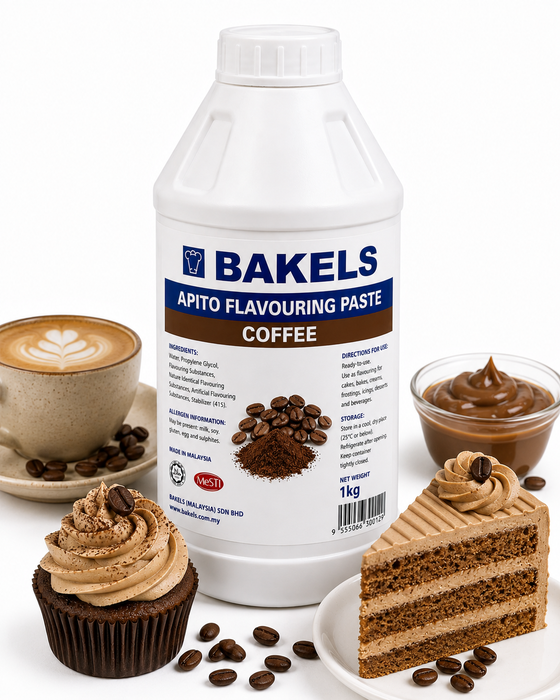 Bakels Apito Flavouring Paste – Coffee 1KG