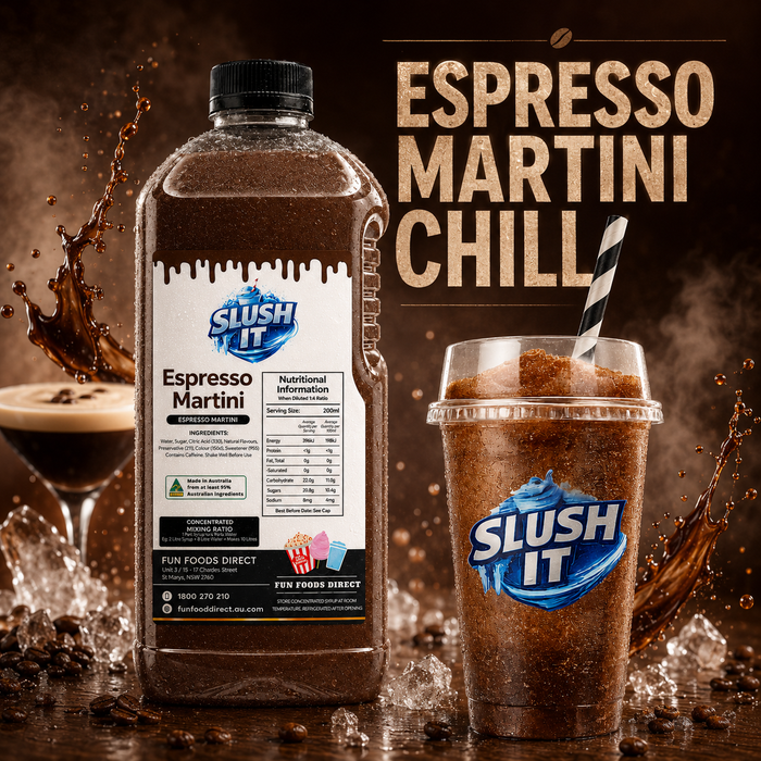 Espresso Martini Slush / Slushie Mix Bottles