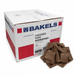Bakels Chockex Dark Compound Chocolate 10KG | Premium Baking Coating Chocolate with chunks in front of the box.