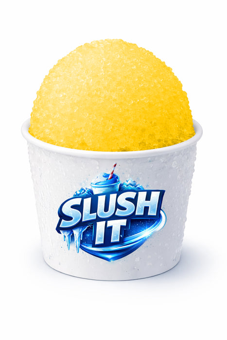 Banana Sno Cone Flavour Bottle