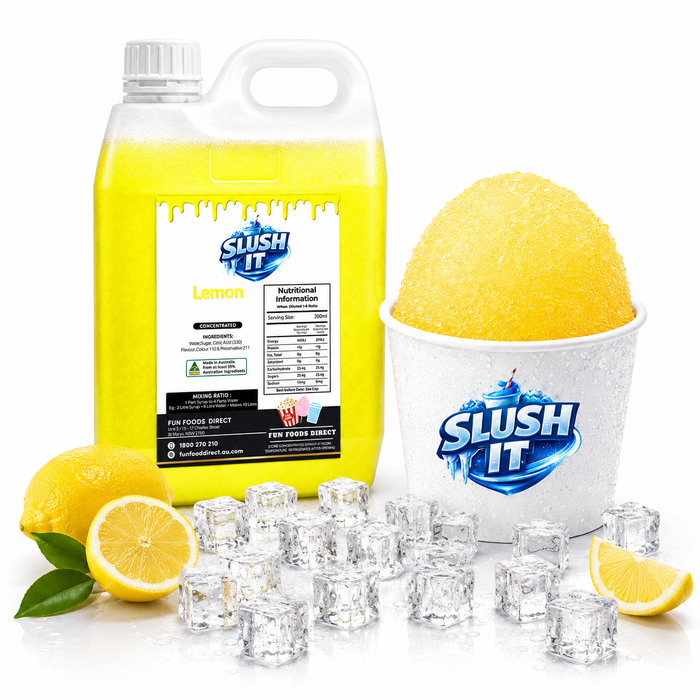 Lemon Sno Cone Flavour Bottle