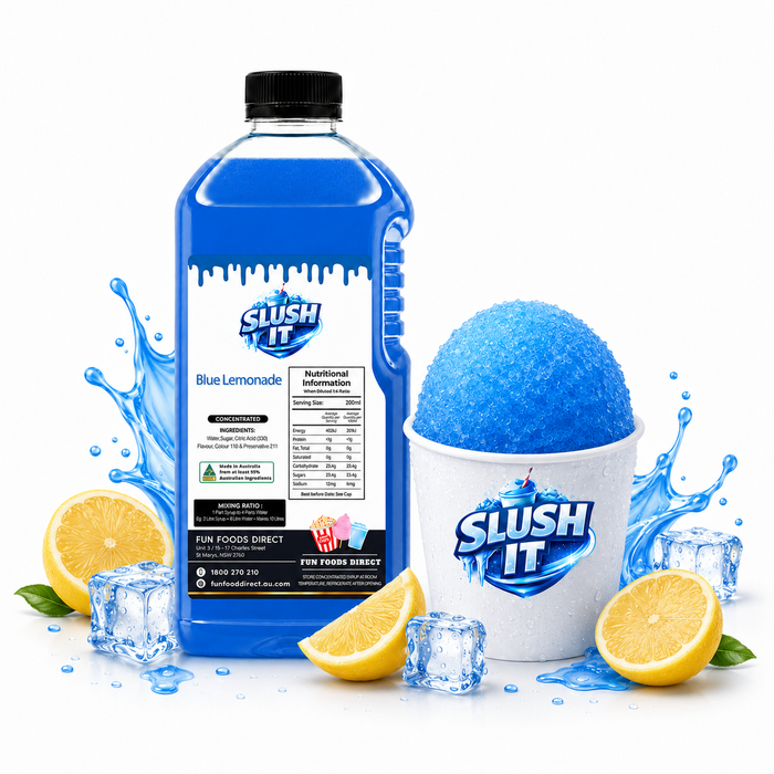 Blue Lemonade Sno Cone Flavour 2L Bottle