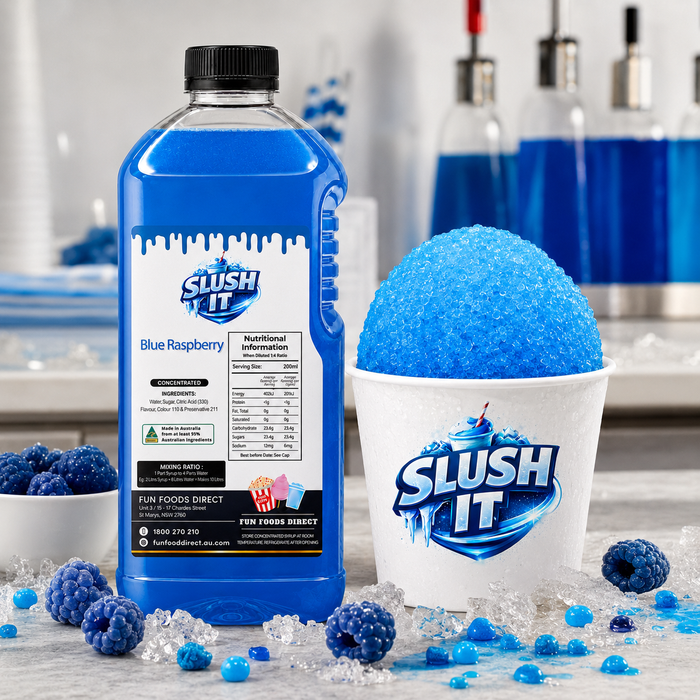 Blue Raspberry Sno Cone Flavour 2L Bottle