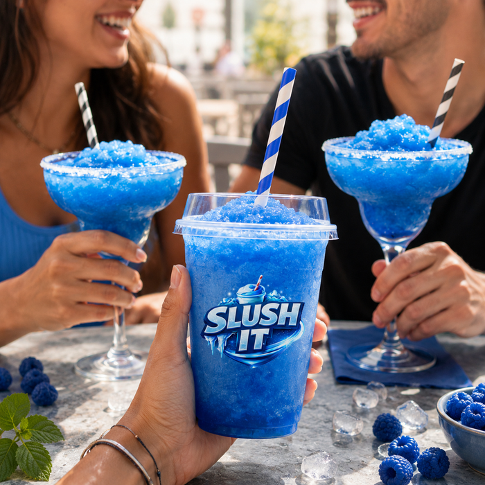 Blue Raspberry Slush / Slushie Mix Bottles