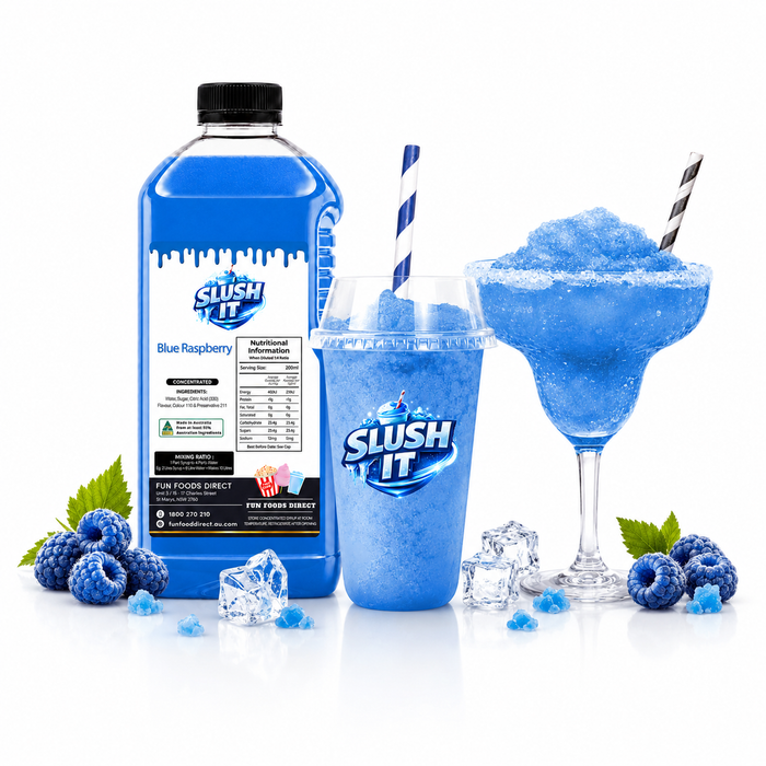 Blue Raspberry Slush / Slushie Mix Bottles