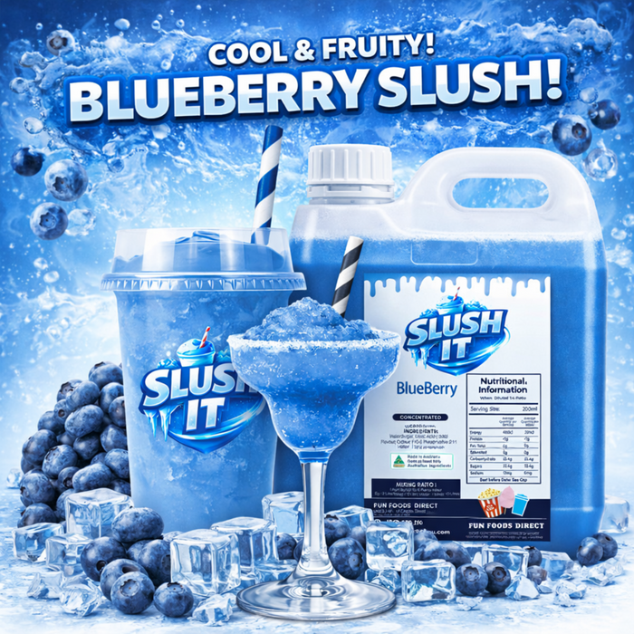 Blueberry Slush / Slushie Mix Bottles