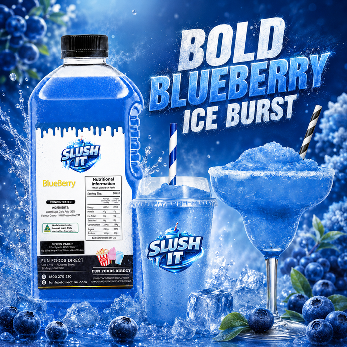 Blueberry Slush / Slushie Mix Bottles