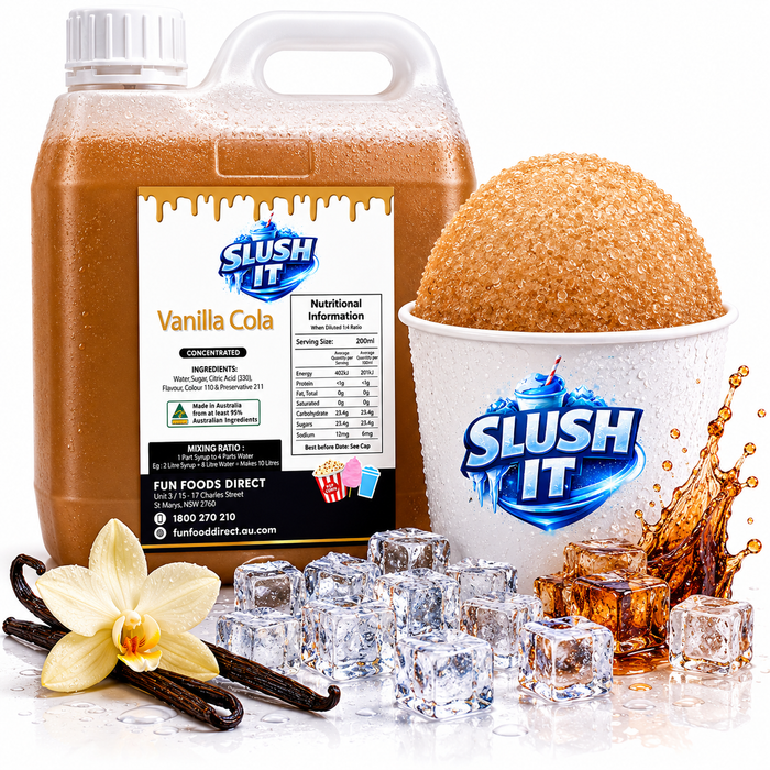 Vanilla Cola Sno Cone Flavour Bottle 2L