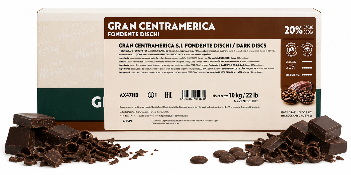Master Martini Gran Centramerica Compound Dark Chocolate 10kg