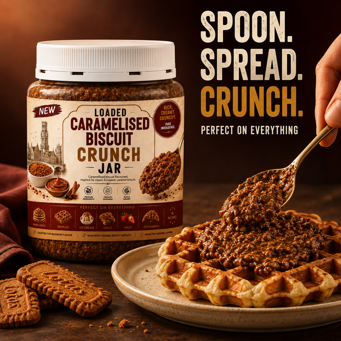 Loaded Caramelised Biscuit Crunch Jar 375ml