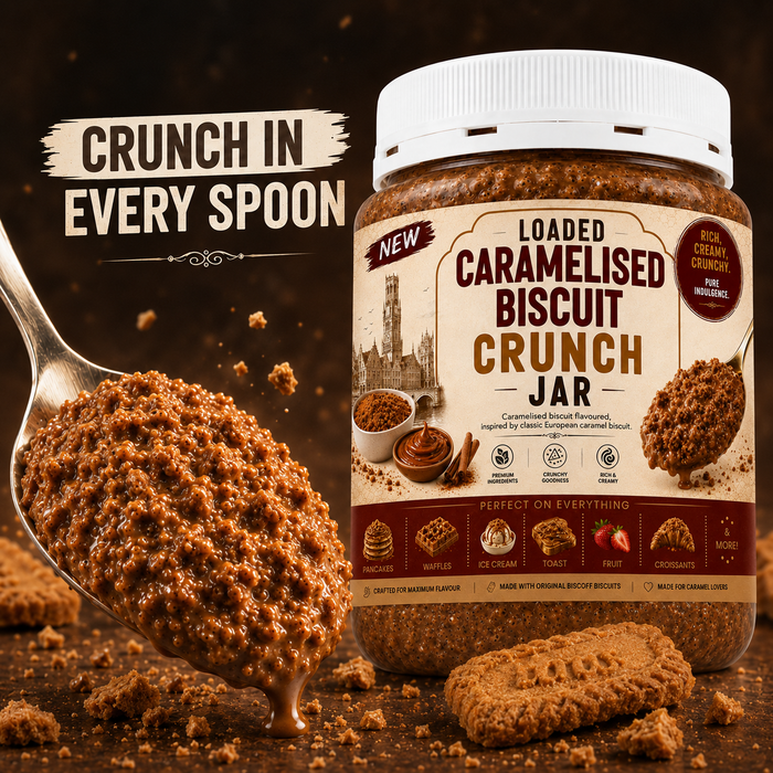 Loaded Caramelised Biscuit Crunch Jar 375ml