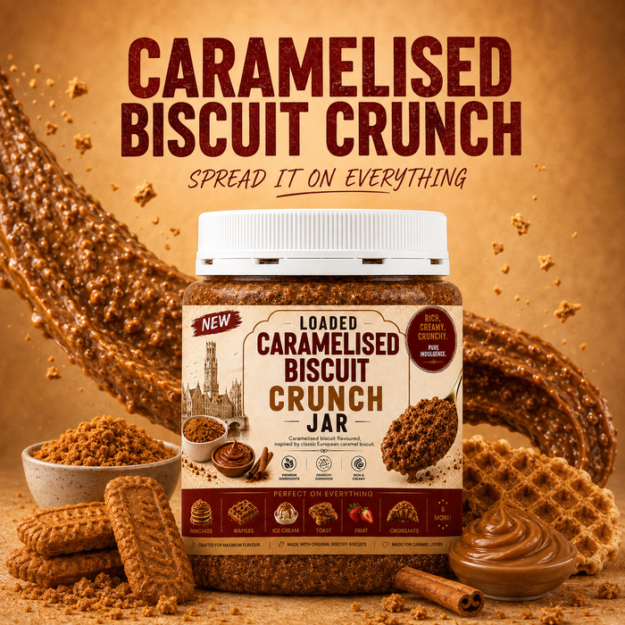 Loaded Caramelised Biscuit Crunch Jar 375ml