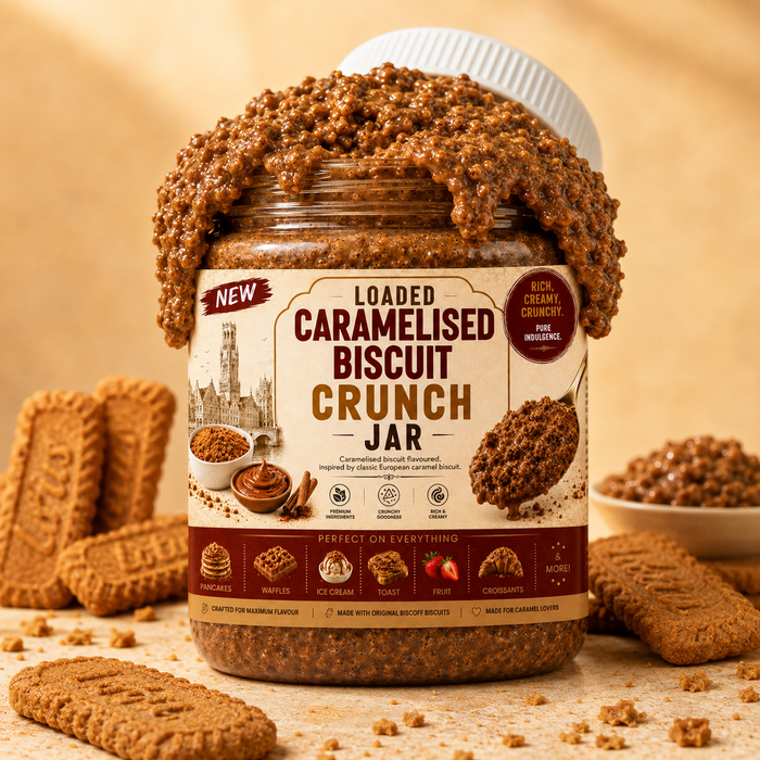 Loaded Caramelised Biscuit Crunch Jar 375ml