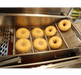 Classic Cake Donut Mix | World’s Best Tasting Donut Mix frying soft golden donuts.