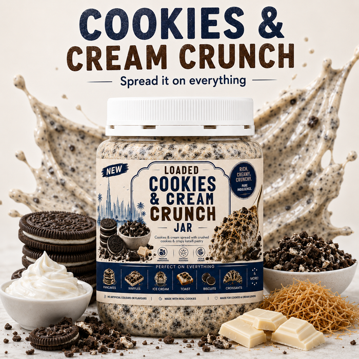 Loaded Cookies n Cream Crunch Jar 375ml