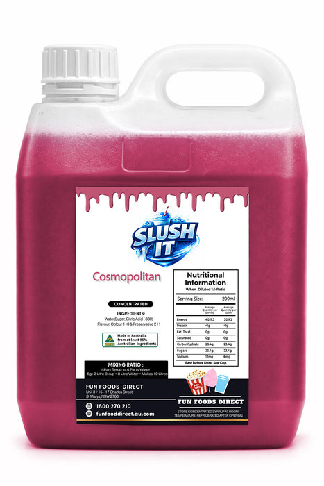 Cosmopolitan Cordial Mixes 2L