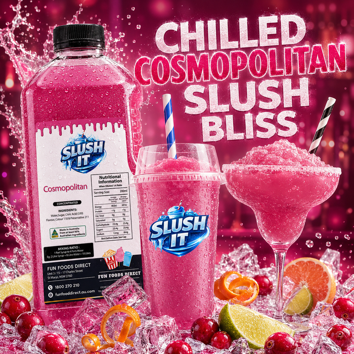Cosmopolitan Slush / Slushie Mix Bottles