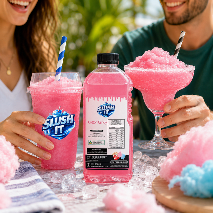Cotton Candy Slushy Mix / Premium Slushy Bottles