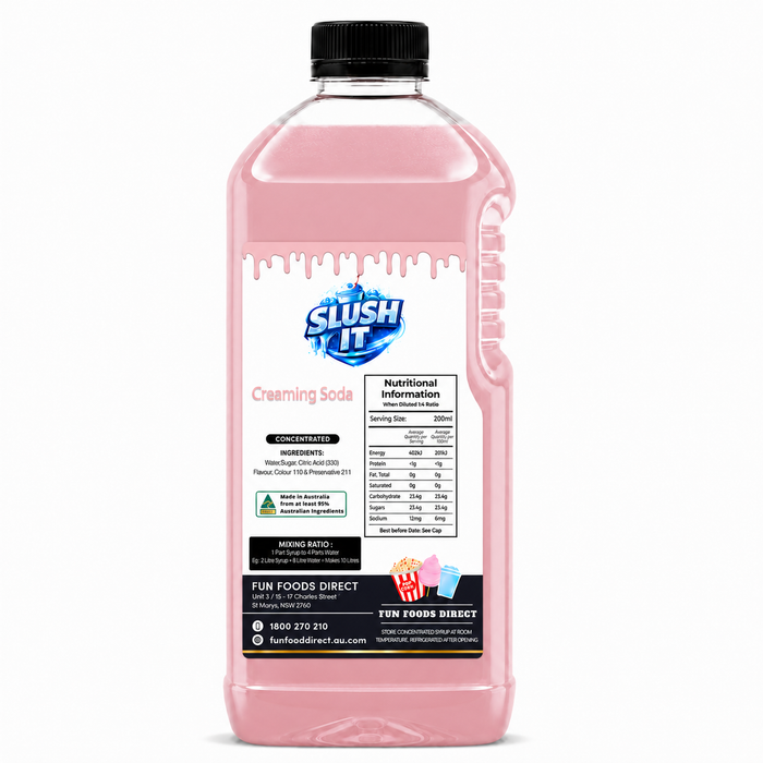 Creamy soda slushy - Summer Slushy Creamy Soda Flavour