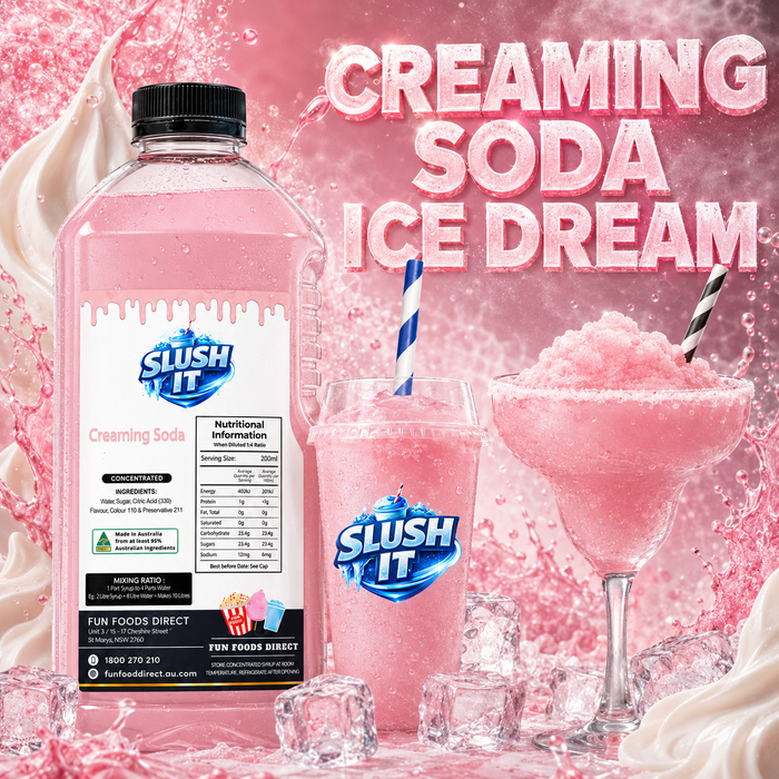 Creamy soda slushy - Summer Slushy Creamy Soda Flavour