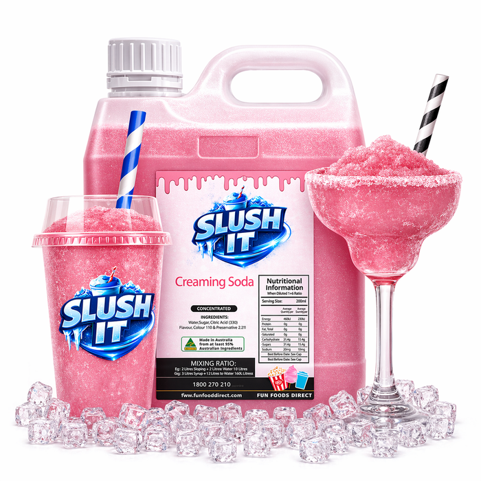 Creamy soda slushy - Summer Slushy Creamy Soda Flavour