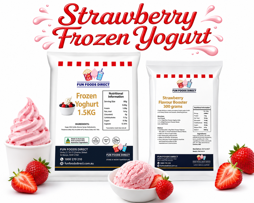Strawberry Frozen Yoghurt