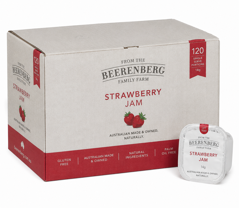 BEERENBERG Strawberry Jam Portions 120’s