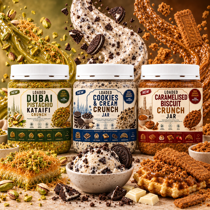 Crunch Jar Discovery Trio – 3 × 375ml Dessert Spread Bundle