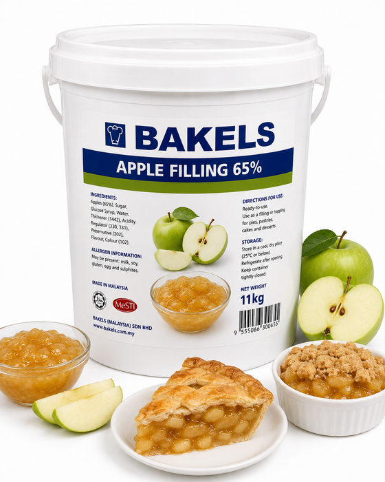 Bakels Apple Filling 65% 11KG