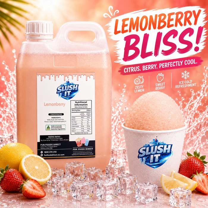 Lemonberry Sno Cone Flavour 2L Bottle