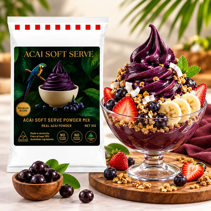 Acai Soft Serve Powder Mix – 1kg