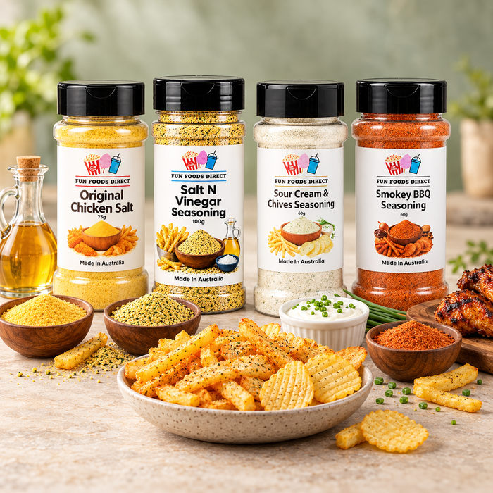 Chip Shop Favourites Seasoning Bundle – 4 Pack